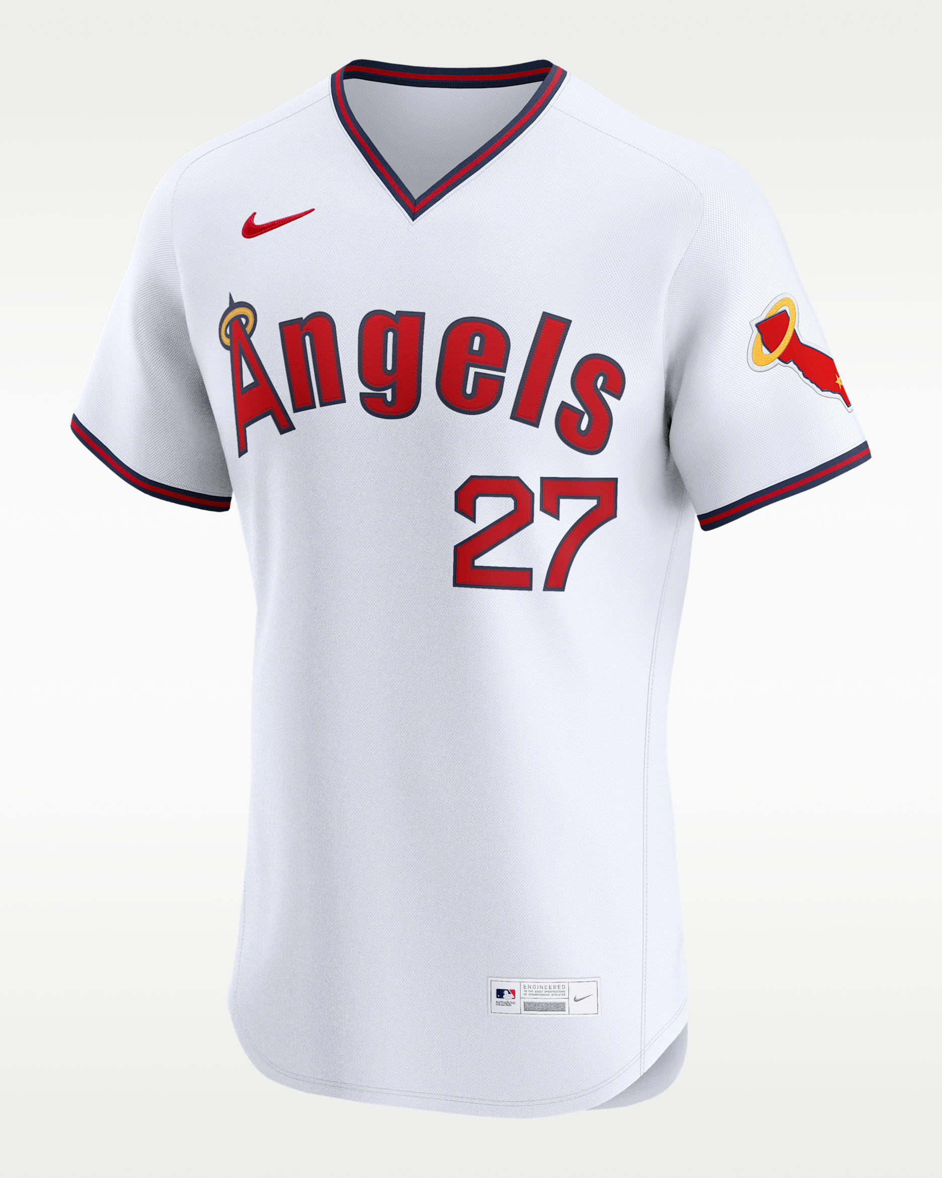 Mike Trout Los Angeles Angels Men's Nike Dri-FIT MLB Elite Jersey